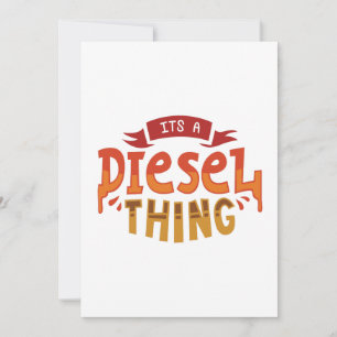 Carte De Remerciements C'est un cadeau de conducteur de camion diesel