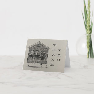 Carte De Remerciements Charleston