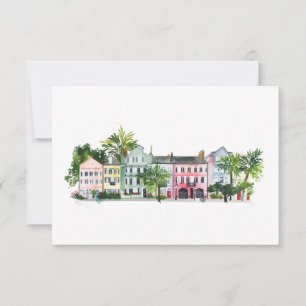 Carte De Remerciements Charleston Caroline du Sud