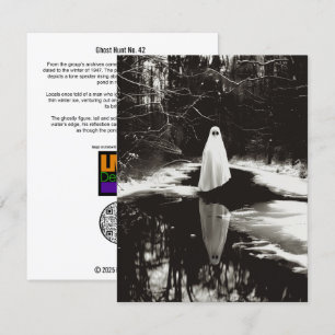 Carte De Remerciements Chasse aux fantômes no 42