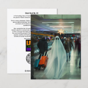 Carte De Remerciements Chasse aux fantômes no 43