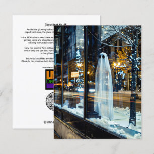 Carte De Remerciements Chasse aux fantômes no 45