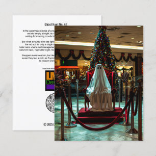 Carte De Remerciements Chasse aux fantômes no 46