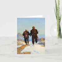 Chasseurs de cerfs par Newell Convers Wyeth