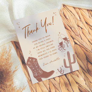 Carte De Remerciements Chaussures à talons et champagne pour enterrement