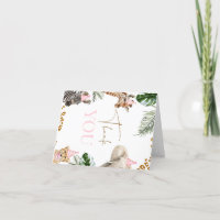 Cheetah Print Girls Safari Wild One 1er Anniversai