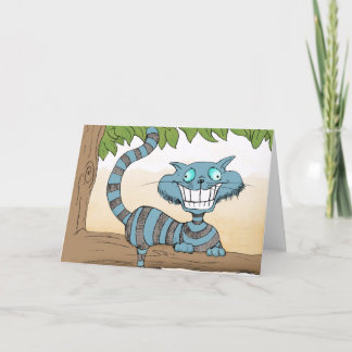 Carte De Remerciements Cheshire Cat
