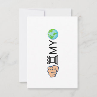 Carte De Remerciements Chess player