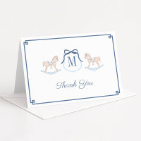 Cheval à Bascule Prépa Monogrammé Baby Shower