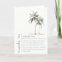 Chic minimal palmiers Tropical Mariage Photo