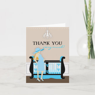 Carte De Remerciements Chic Modern Mom TY
