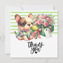 Chien de tennis avec balle et présent