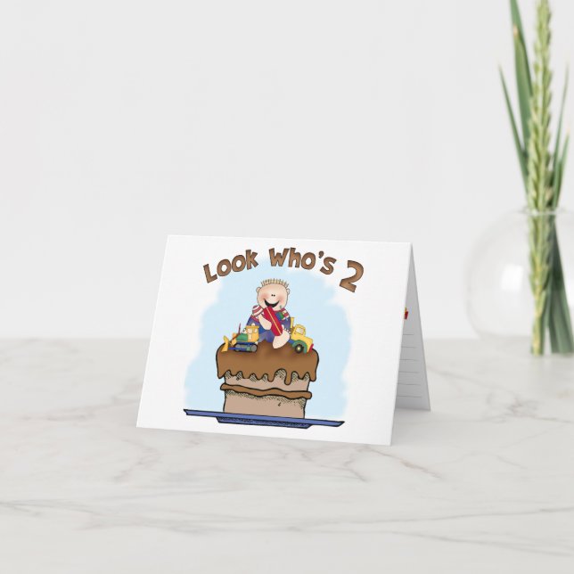 Carte De Remerciements Chocolat boue 2e anniversaire Renouvellement de l' (Devant)