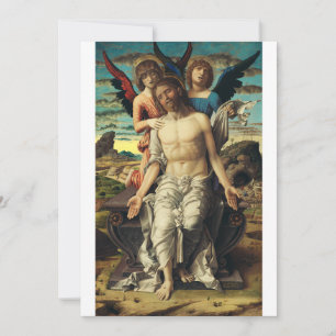 Carte De Remerciements Christ comme Rédempteur par Andrea Mantegna