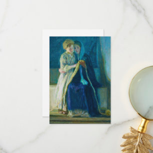 Carte De Remerciements Christ et sa mère Étudier les Écritures