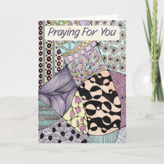 Carte De Remerciements Christian Sympathy Card Random Doodle