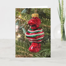 Christmas Tree Candy Ornament Card