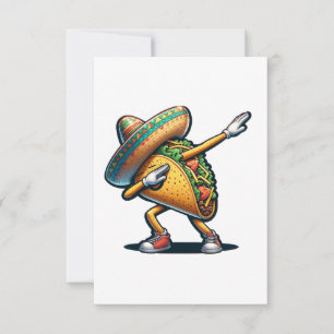 Carte De Remerciements Cinco de Mayo Taco