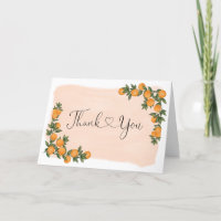 Citrus Orange Clementine Vert Botanique Plié