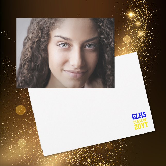 Carte De Remerciements Classe de garde de photos pour diplômés de 2024 (Créateur téléchargé)