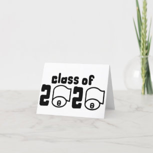 Carte De Remerciements Classe de papier toilette 2020