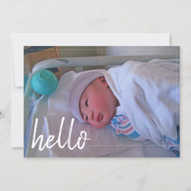 Carte de remerciements classique (Devant)