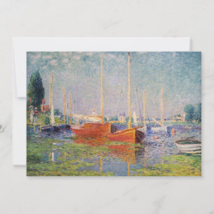Carte De Remerciements Claude Monet - Argenteuil