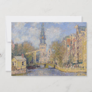 Carte De Remerciements Claude Monet - La Zuiderkerk, Amsterdam