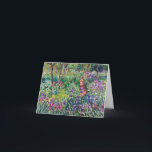 Carte De Remerciements Claude Monet - Le jardin de l'artiste à Giverny<br><div class="desc">Claude Monet - Le jardin de l'artiste à Giverny</div>