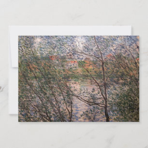 Carte De Remerciements Claude Monet - Le printemps à travers les branches