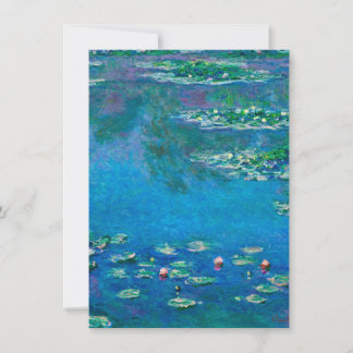 Carte De Remerciements Claude Monet - Nymphéas 1906