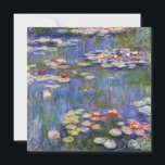 Carte De Remerciements Claude Monet - Nymphéas / Nymphéas<br><div class="desc">Nymphéas / Nymphéas - Claude Monet,  1916</div>