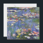 Carte De Remerciements Claude Monet - Nymphéas / Nymphéas<br><div class="desc">Nymphéas / Nymphéas - Claude Monet,  1916</div>