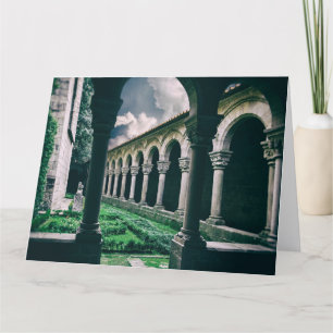 Carte De Remerciements Cloître médiéval