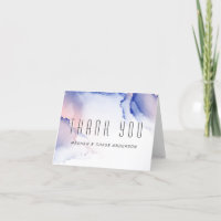 CObalt Blue Blush Rose moderne encre liquide