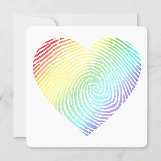 Carte De Remerciements Cœur de gratitude (Devant)