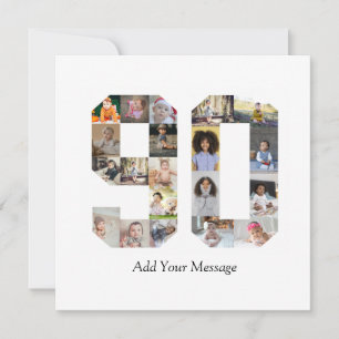 Carte De Remerciements Collage photo numéro 90