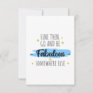 Carte De Remerciements Collègue Leaving, Go Away Farewell Cadeau