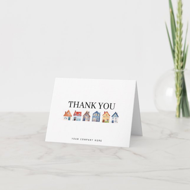 Carte De Remerciements Commande personnalisée pour Kelly (Devant)