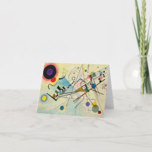 Carte De Remerciements Composition 8 par Wassily Kandinsky