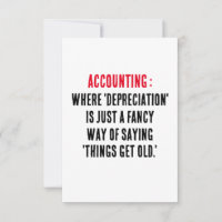 Comptabilité La "dépréciation" n'est qu'un exemple