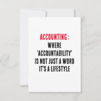 Comptabilité Là où la "responsabilité" n'est pas s