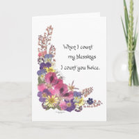 Compter mes bénédictions