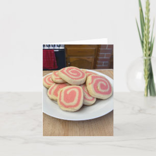 Carte De Remerciements Cookies Pinwheel