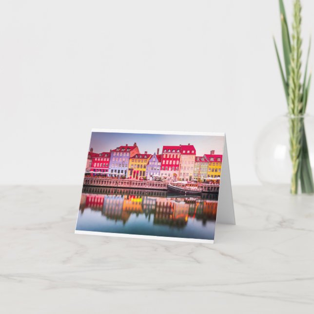 Carte De Remerciements Copenhague (Devant)