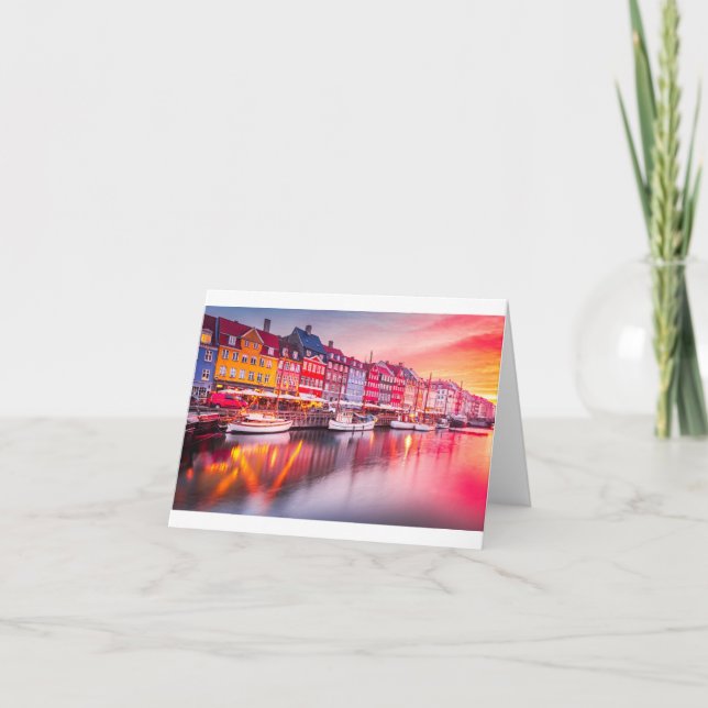 Carte De Remerciements Copenhague (Devant)