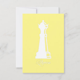 Carte De Remerciements Costume Chess Lover