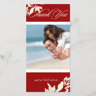 Carte De Remerciements Couleur PixDezines Damask 12/Merci/do-it-yourself