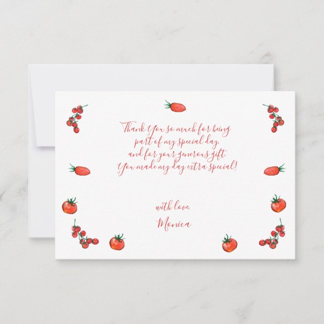 Carte De Remerciements Coupe de plaisir, premier anniversaire (Devant)