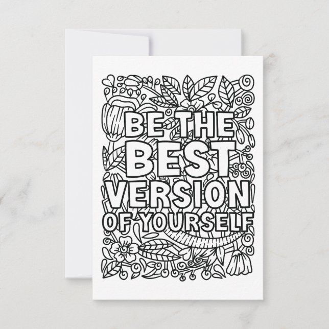 Carte De Remerciements Couper soi-même (Devant)